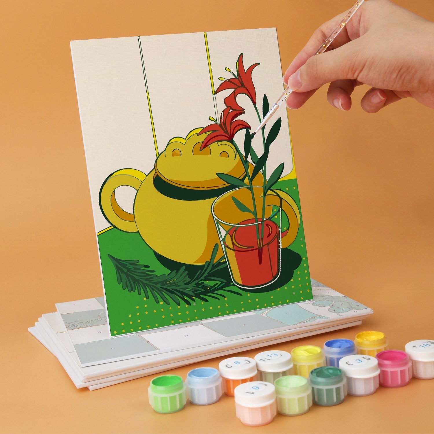 Sunlit Still Life – Set of 6 Mini Paintings - miicreative