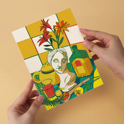 Sunlit Still Life – Set of 6 Mini Paintings - miicreative
