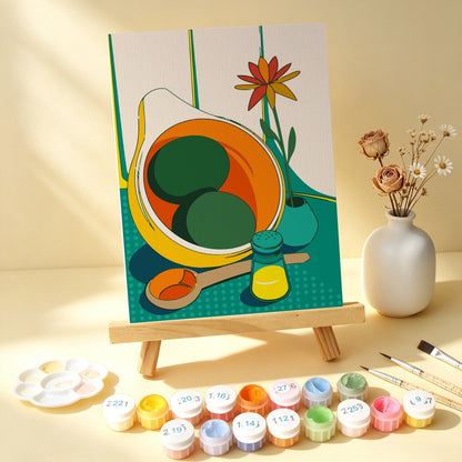 Sunlit Still Life – Set of 6 Mini Paintings - miicreative