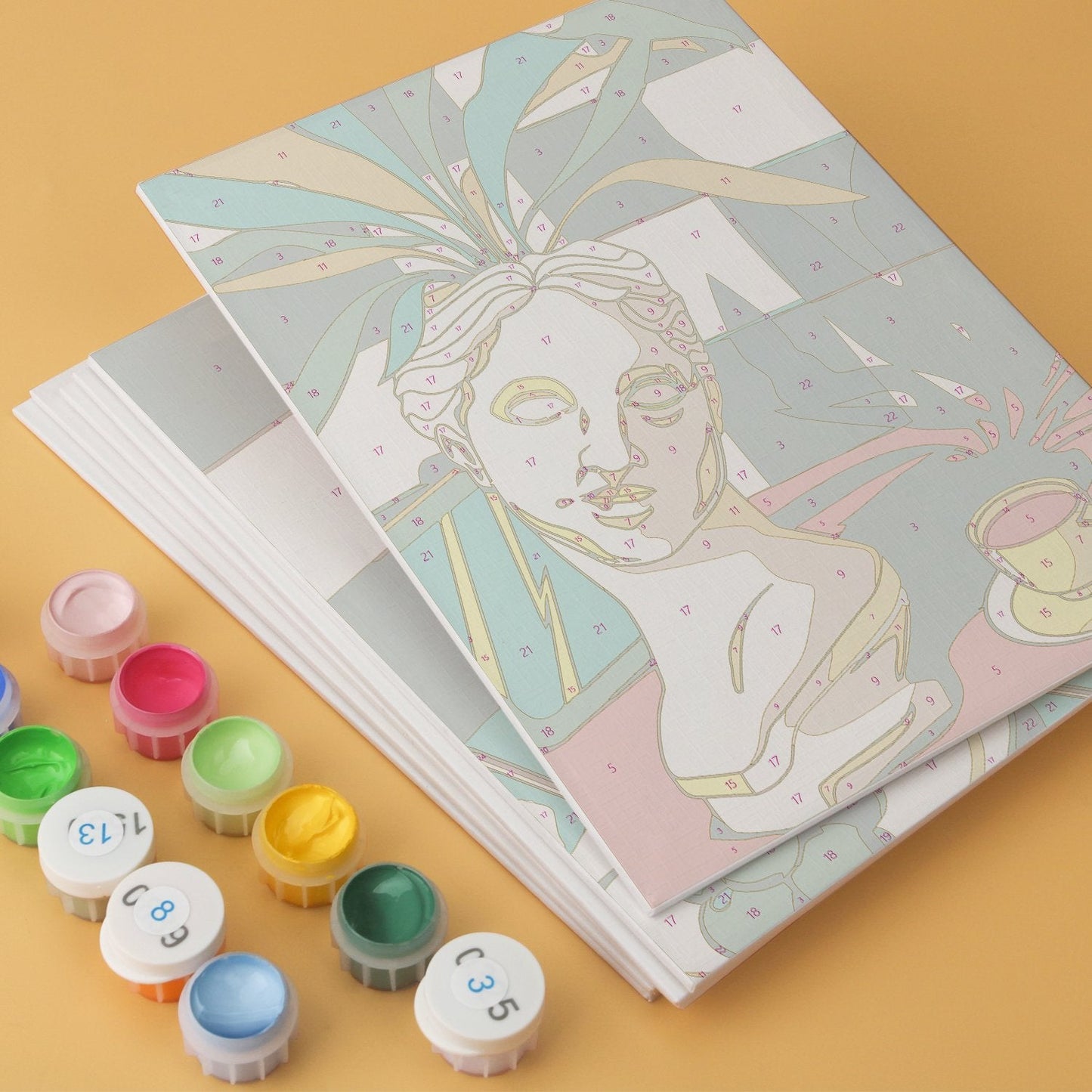 Sunlit Still Life – Set of 6 Mini Paintings - miicreative