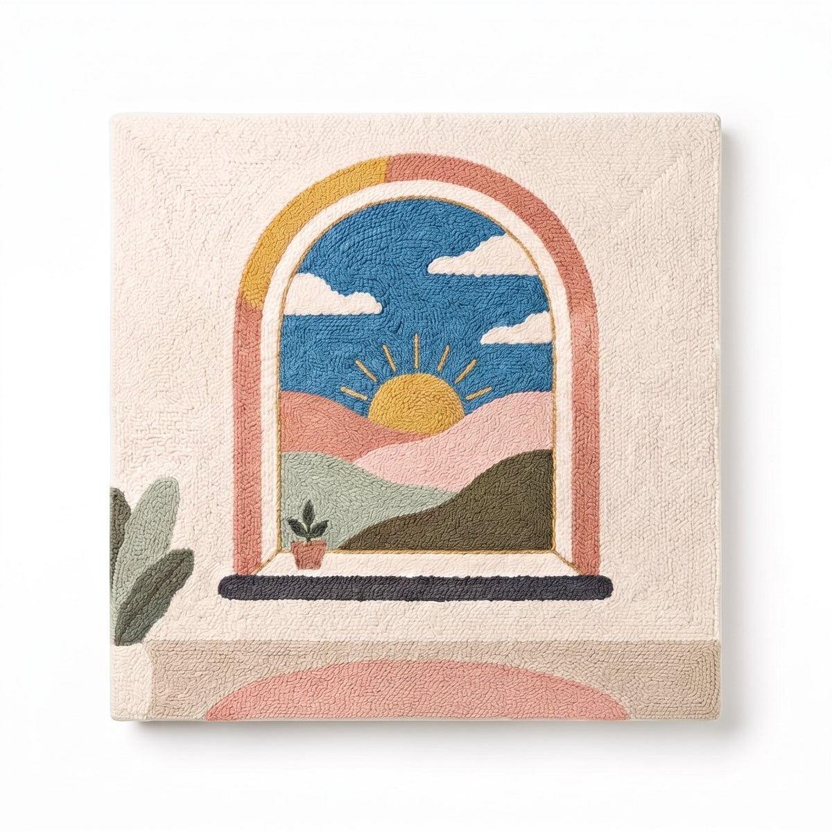 Sunrise Window View - Square Edition - miicreative