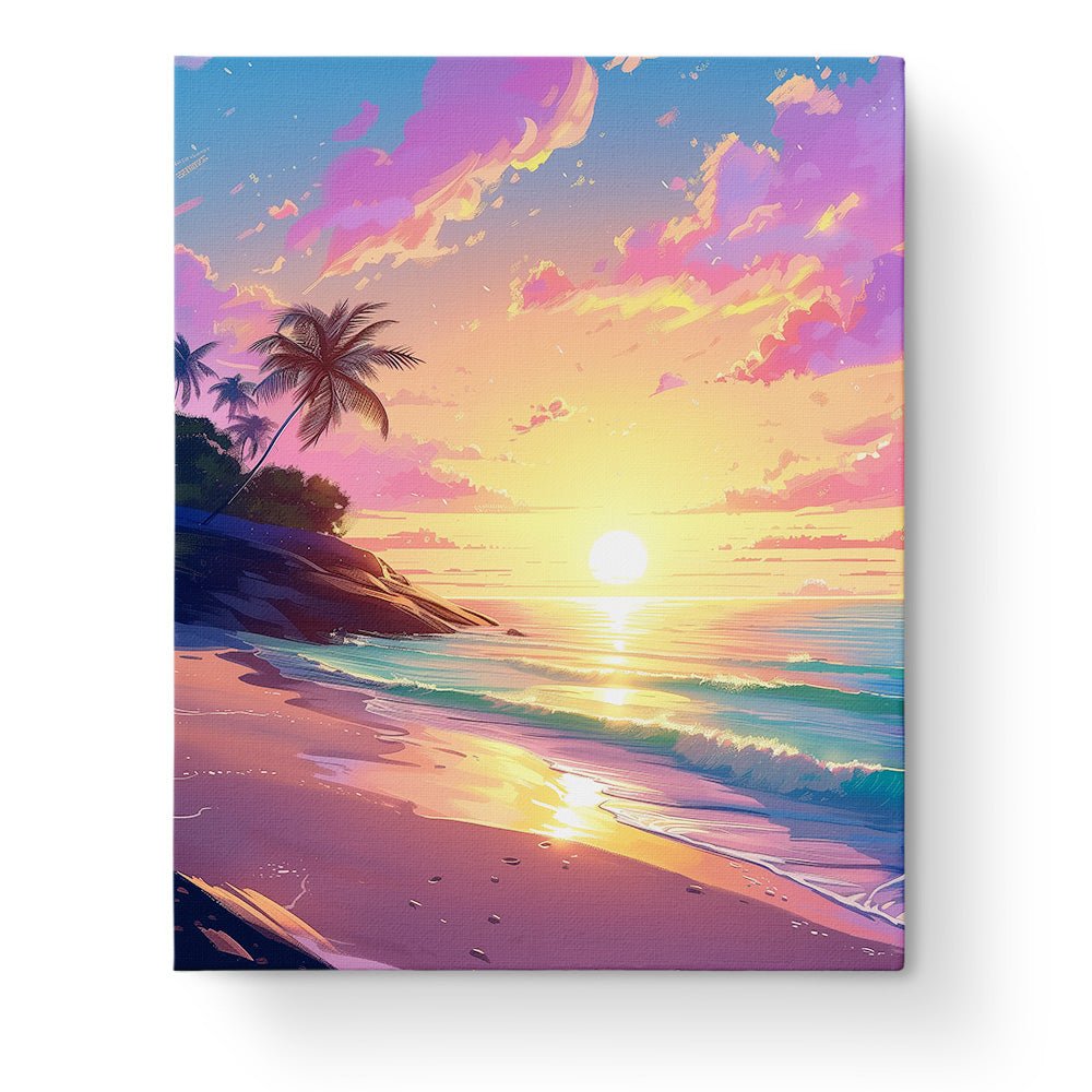 Sunset Serenity - Sea Landscape - miicreative