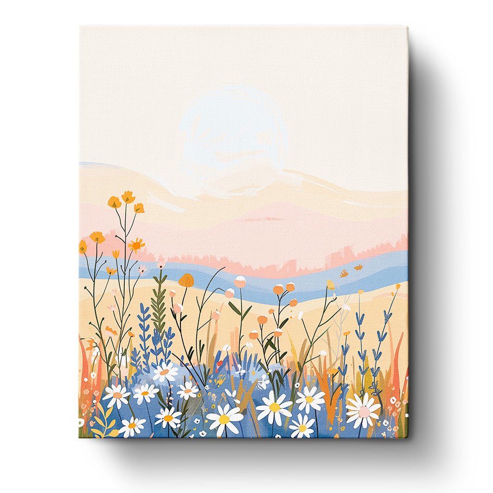 Sunset Wildflowers - Bohemian Vibes - miicreative