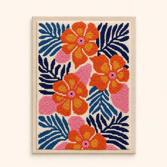 Tangerine Tropics - Vertical Edition - miicreative