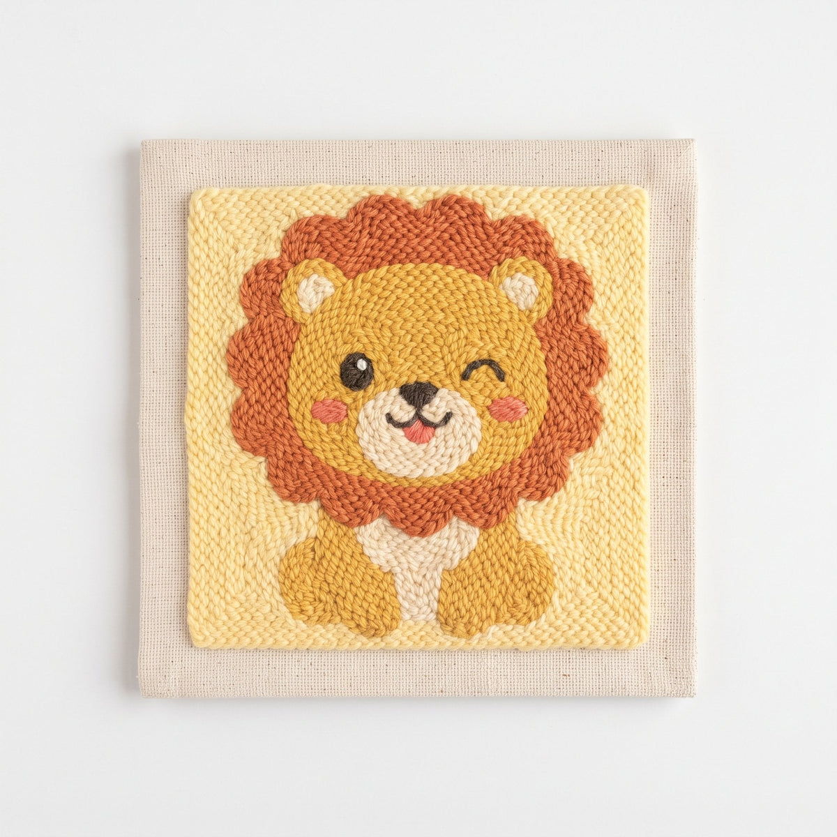 The Playful Little Lion – Square Edition - miicreative