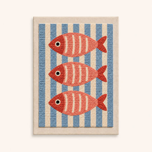 Coral Tide Trio - Vertical Edition