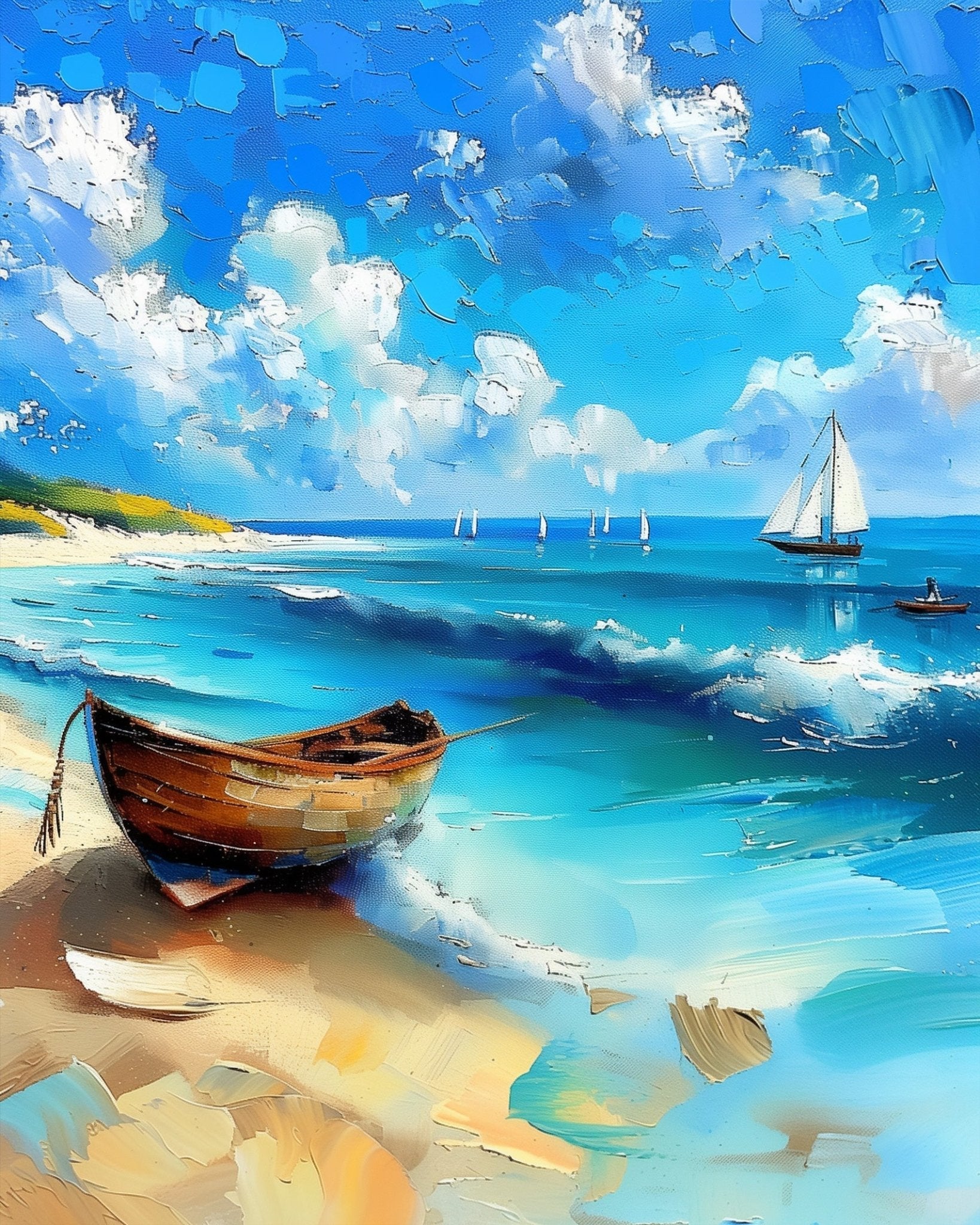 Tranquil Day at the Beach - miicreative