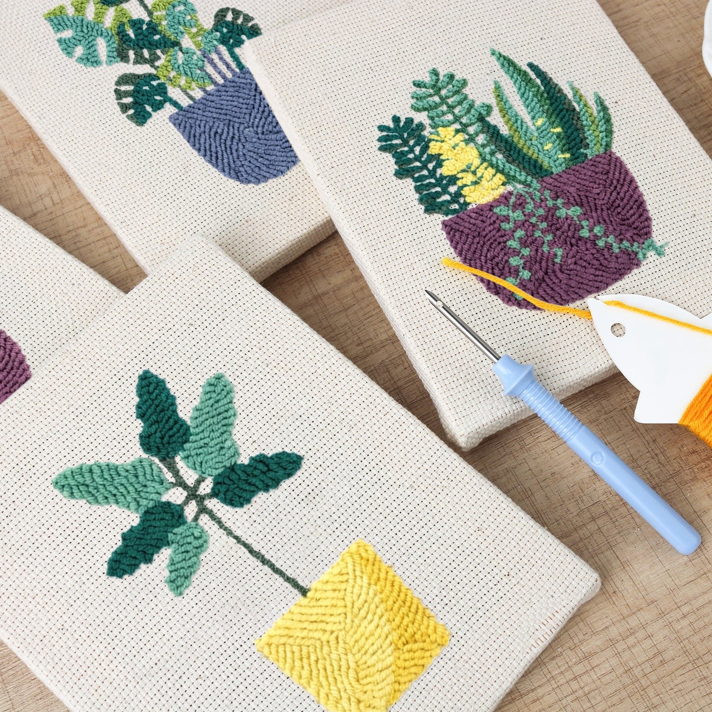 Trendy Foliage - Set of 4 - miicreative