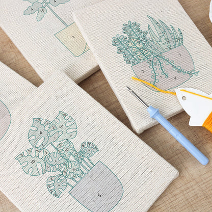 Trendy Foliage - Set of 4 - miicreative