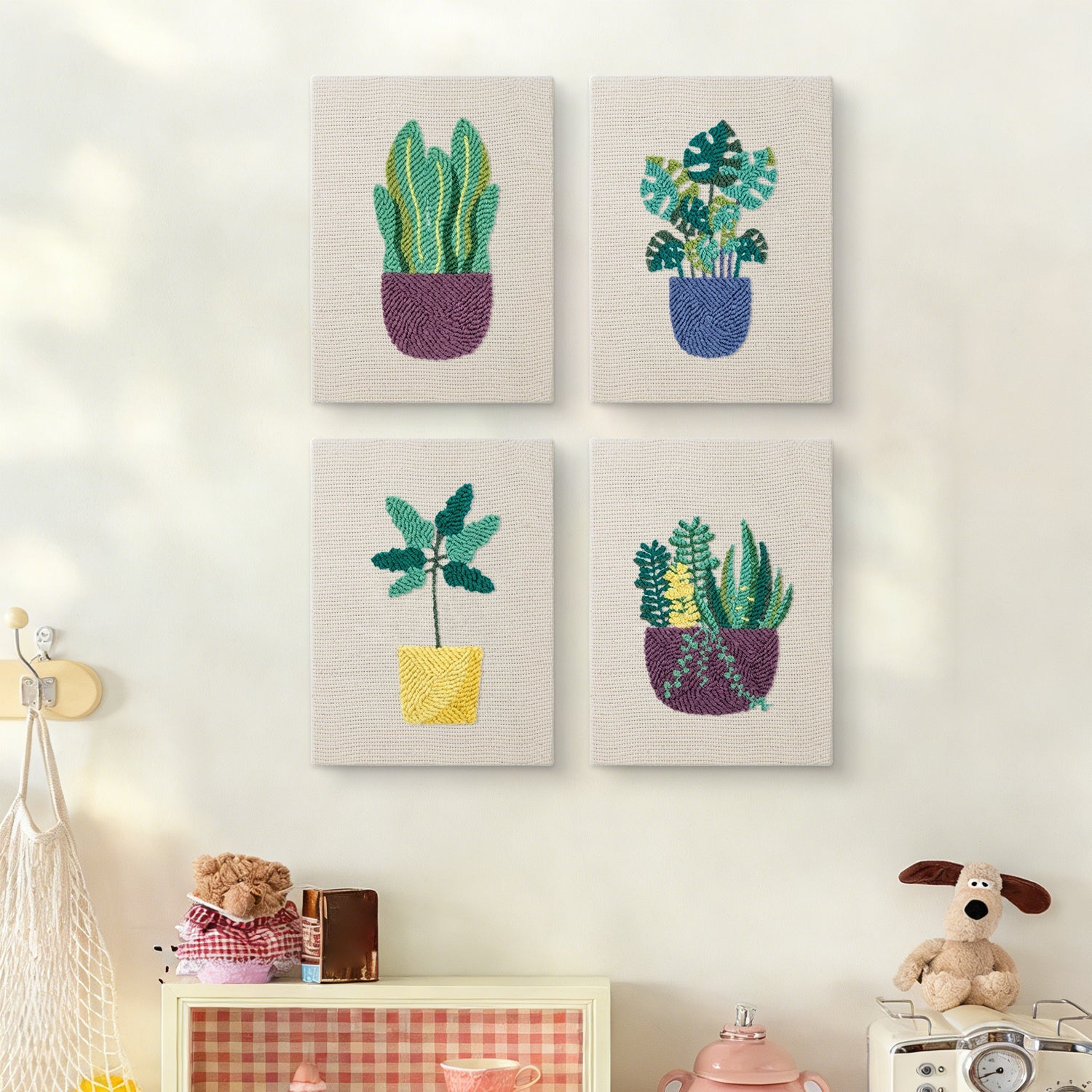 Trendy Foliage - Set of 4 - miicreative
