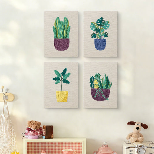 Trendy Foliage - Set of 4 - miicreative