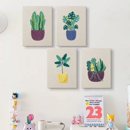 Trendy Foliage - Set of 4 - miicreative