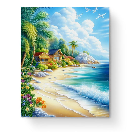 Tropical Beach Retreat - Sea Landscape - miicreative