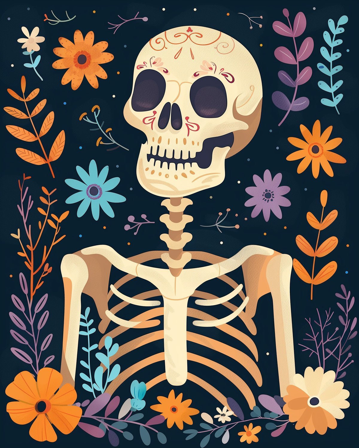 Undying Flora - Skeleton - miicreative