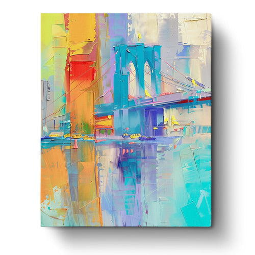 Vibrant Brooklyn Bridge - USA - miicreative