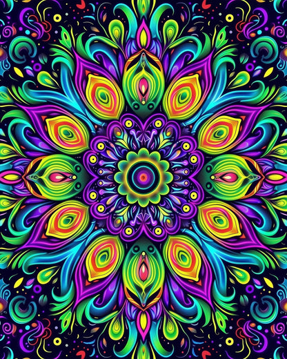 Vibrant Harmony - Mandalas - miicreative