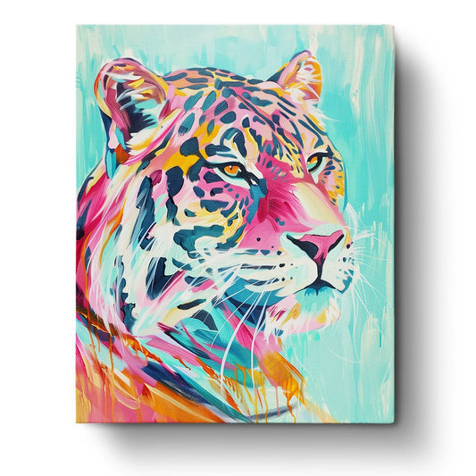 Vibrant Leopard - Abstract Animals - miicreative