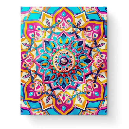 Vibrant Mandala Harmony - Meditation - miicreative