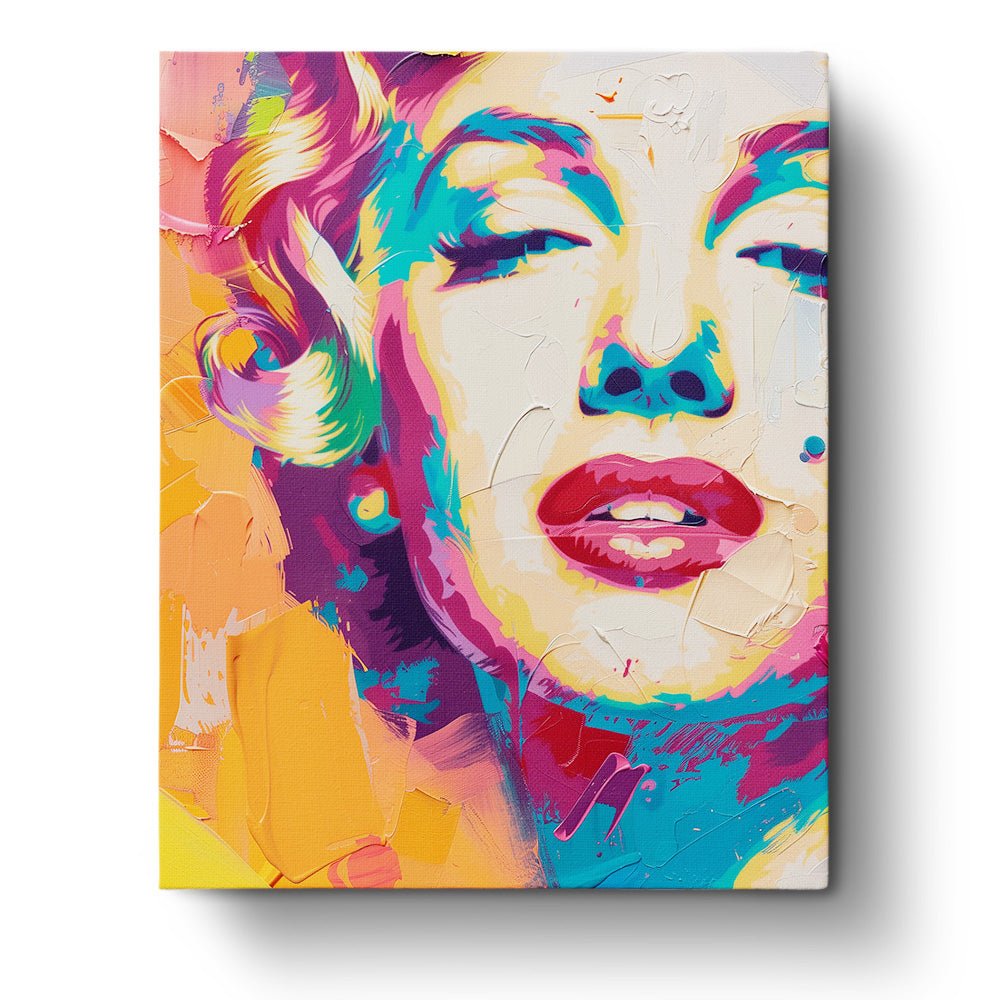 Vibrant Portrait Pop Art - USA - miicreative