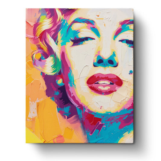 Vibrant Portrait Pop Art - USA - miicreative