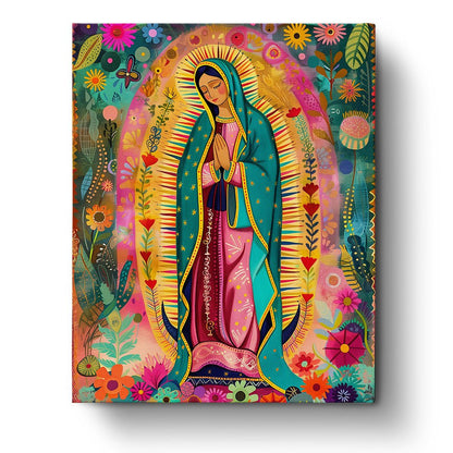 Virgen de Guadalupe - miicreative - Paint by Numbers Fixed Kit - Pre-designed Kit