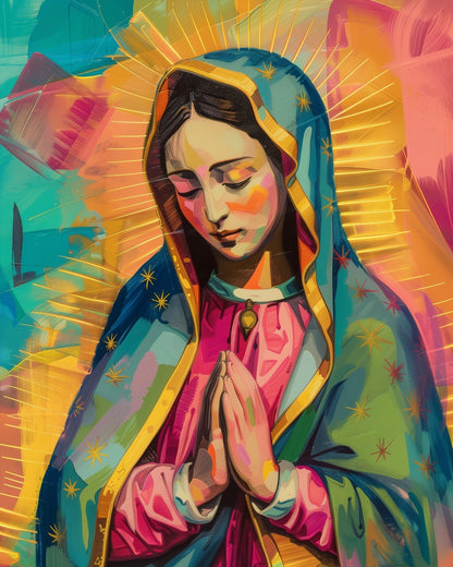 Virgen de Guadalupe - miicreative - Paint by Numbers Fixed Kit - Pre-designed Kit