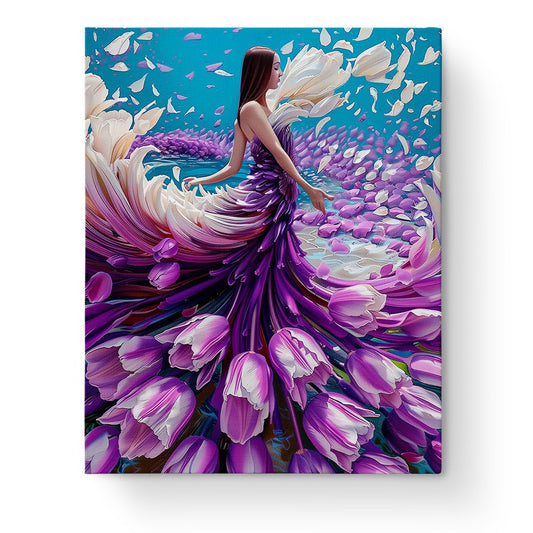 Whimsical Tulip Dream - Floral Women - miicreative