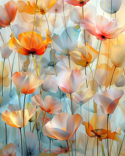 Whimsical Wildflowers - Bohemian Vibes - miicreative