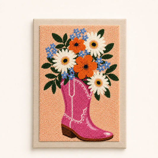 Wildflower Cowgirl - Vertical Edition - miicreative