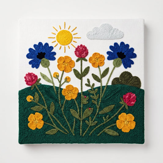 Wildflower Medley - Square Edition - miicreative