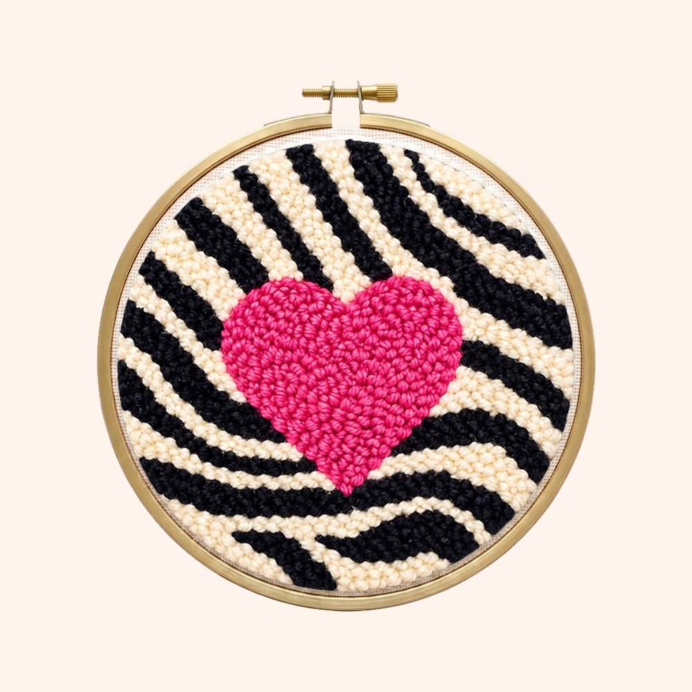 Zebra Heart - Circle Edition