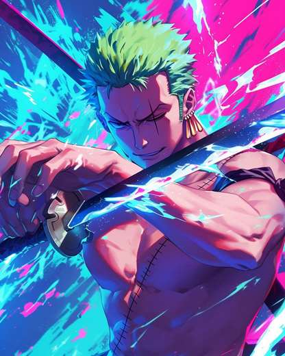 Zoro Swordmaster Spirit - Anime - miicreative