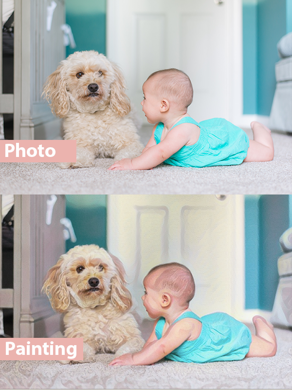 Paint Your Own Photos