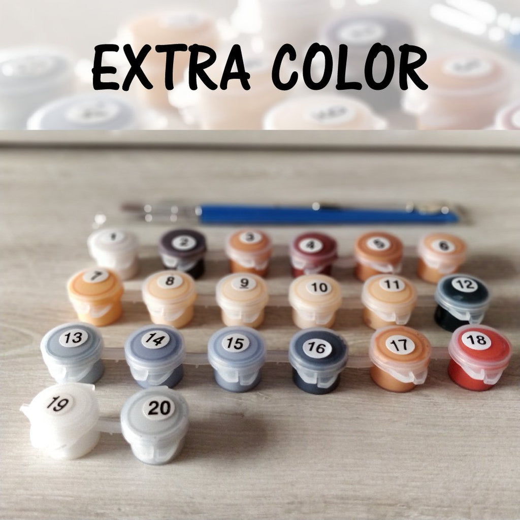 Extra Paint Kit to Elevate Paint by Numbers Experience